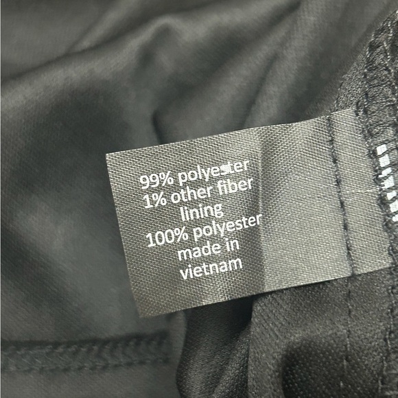 Lane Bryant Black Pink Floral Subtle Metallic Stripes Blouson Midi Dress Sz 24 - Picture 5 of 9